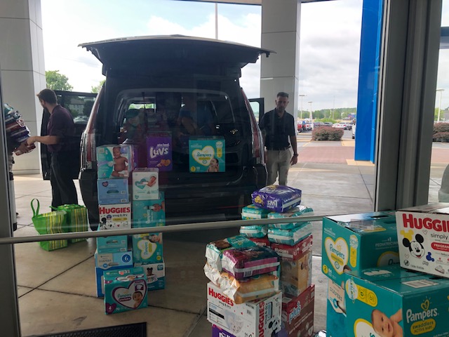 Diaper Drive Donations