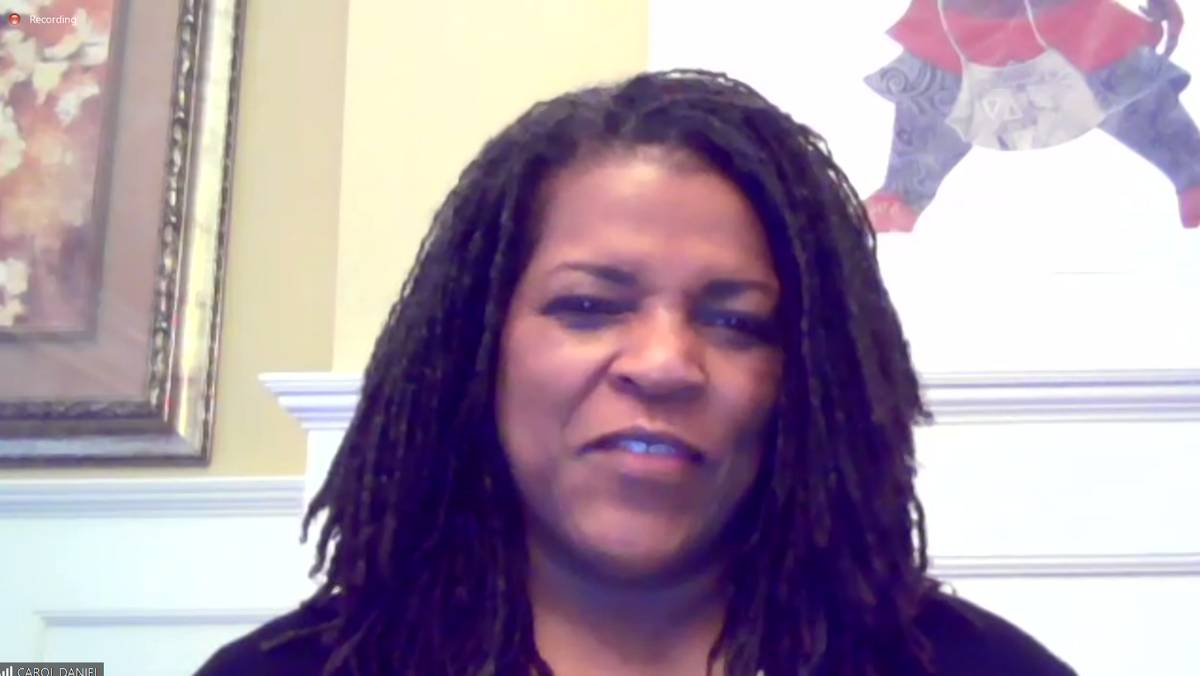 Carol Daniel facilitating the Summit discussion