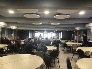 Open discussion among Belleville area faith and school leaders on partnerships. 